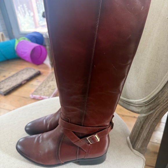 Brown Naturalizer Riding Boots - Picture 3 of 3
